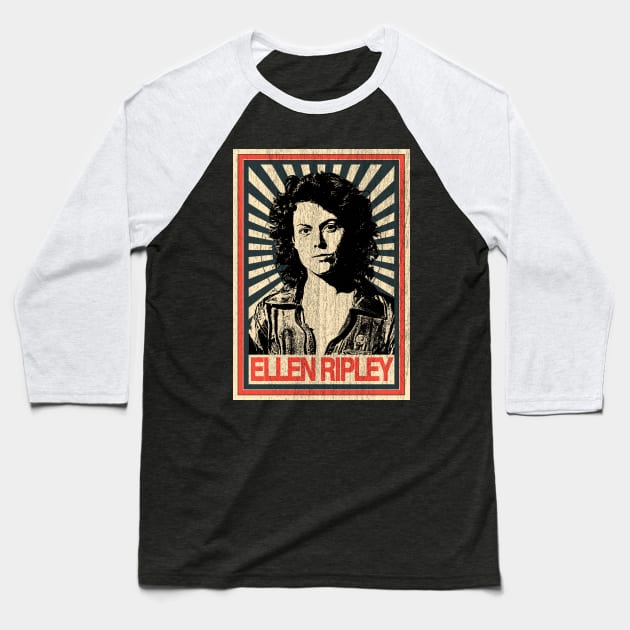 Vintage Ellen Ripley Baseball T-Shirt by Odd Even